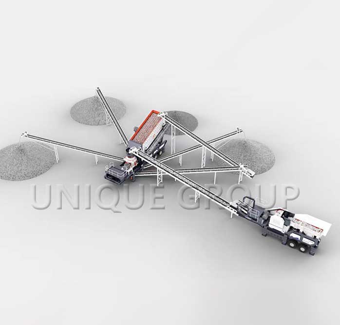 100-300tph Mobile Crusher (Secondary Crusher&Screen)