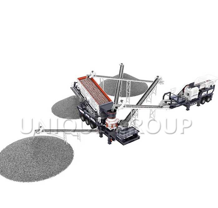 100-300tph Mobile Crusher (Secondary Crusher&Screen)