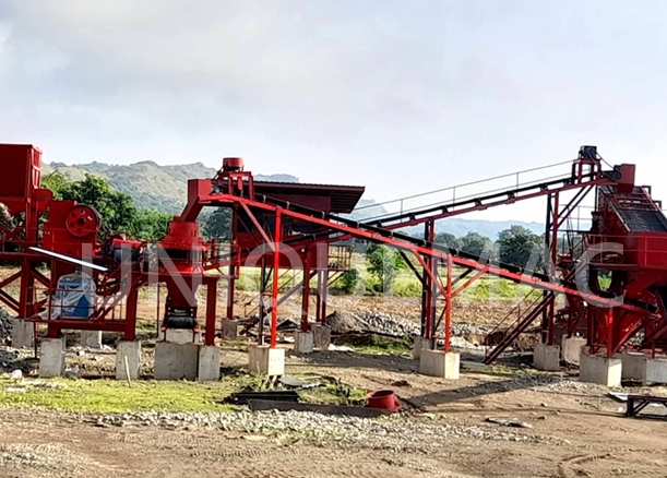 The 100 ton per hour crushing plant feedback from Thailand