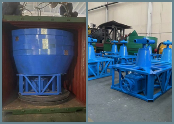 5 sets wet pan mill finished and shipping to Indonesia customer.