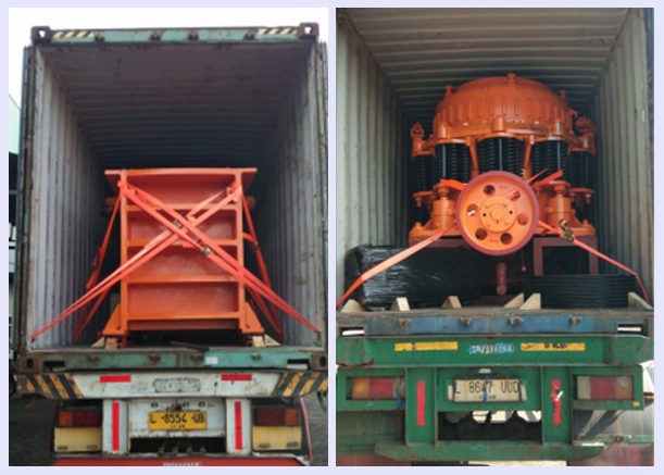 150 tph crushing plant arrived in Indonesia client site.