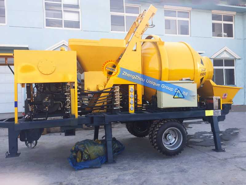 JBS40 concrete pump mixer