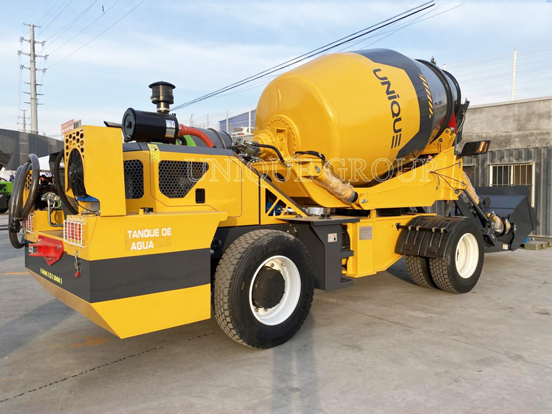 concrete mixer truck