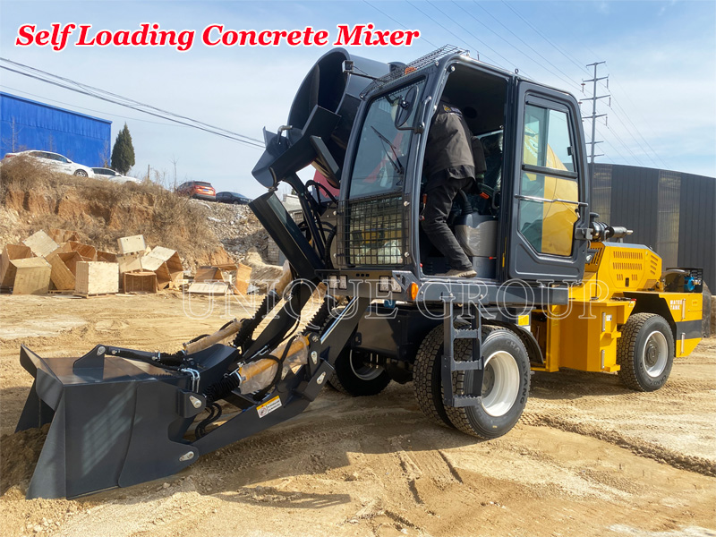 What is a Self-Loading Concrete Mixer Truck?